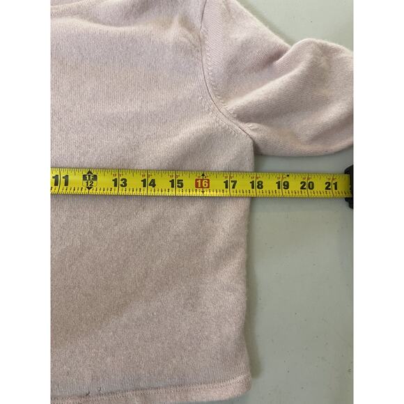 Reformation Cropped Sweater M Coquette Minimalist Capsule Quiet Luxury Old Money - Picture 12 of 14